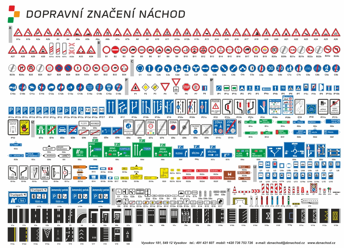 Seznam značek